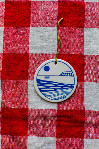 Lakeside Porcelain Ornament